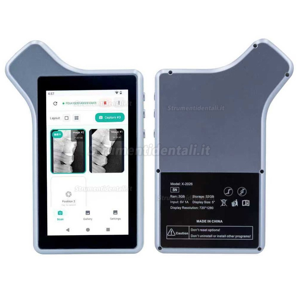 Sensore intraorale digitale X-2006, sensore rvg dentale con schermo tablet da 5 pollici